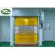 Speed Shutter Rolling Door Air Shower Tunnel Powder Coating Painting For Cargo