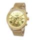 42.0mm Gold Alloy Wrist Watch Luxury Men's Vogue Auto Date Tourbillon
