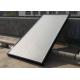 Portable Solar Thermal Flat Plate Collectors Copper Pipe Material Black Color