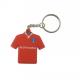 Eco - Friendly Silicone Key Chain Injection Process Acrylic Materials Different