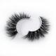 Private Label 3d Real Mink Eyelashes For Women's Makeup Customized Logo