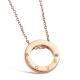 New Fashion Tagor Jewelry 316L Stainless Steel Pendant Necklace TYGN014