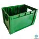 Durable 65*65mm Hole Bottom Plastic Beer Crates 24 Holdings Glass Bottle Crates