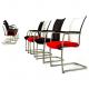 stackable sled meeting chair