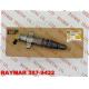 CAT C9 Diesel fuel injector, HEUI 387-9432, 3879432, 328-2576, 10R7223, 10R-7223 for CAT C9,  330D, 340D, 336D excavator