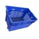 600*400mm Vegetable Plastic Crates Stackable 2000g Sturdy Bottom Base