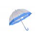 Dome Shape POE Fabric Transparent Rain Umbrella