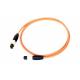 Female MTP MPO Fiber Elite Cable Assembly With Miniround Cable