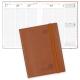 Softcover Weekly Academic Planner 2023 2023 Brown Vegan Leather