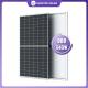 24v Mono Facial Solar Panel With Anodized Full Black Frame 540W  Coefficiency