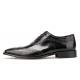 Men Brogue Leather Formal Shoes , Pointed Toe Men Dress Shoes for Wedding