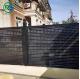 Modern Contemporary AA1100 Aluminium Privacy Fence Multicolour  Easily Assembled