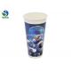 White Cold Drink Paper Cups 12Oz Food Grade Hot And Cold Drinking Cups