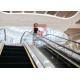 30 Degree Shopping Mall Indoor Escalator Multiple Materials 0.5m/S