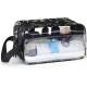 Traveling See Through Clear Toiletry Bag With Handle For Men