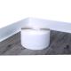 Supply White PVC Self Adhesive RUBBER Skirting 70 20mm with Lead Time Mass Production