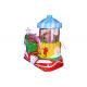 Rocking Kids Coin Operated Game Machine Fiber Glass Material Durable