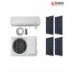 Frequency Conversion Hybrid AC DC Solar Air Conditioner Wall Split On Grid Energy Saving