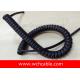 UL Spiral Cable, AWM Style UL21917 26AWG 6C FT2 125°C 600V, TPE / TPE