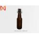 76mm Diameter Glass Beer Bottles , Swing Cap Beer Bottles Amber Colored