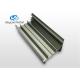 Customized  Silver Polishing  Aluminum Extrusion Profile For Floor Strip 6060-T5 / T6