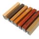 Aluminium Box Rectangular Profile Wood Grain Square Aluminium Profile for Furniture Decorations