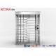 120 Degree Single Channel Full High Turnstile High Security 20 -30 Persons / Minute