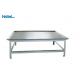 304 Stainless Steel Candy Cooling Table , Sugar Water Recycling Candy Making