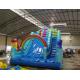Bouncy slide inflatable fun castle infatable slide for amusement park