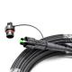 IP68 SC APC 1F G657A2 Fiber Drop Cable Pigtail 100m