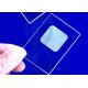 Slot Machining Of Frosted Transparent Round Square Slot With High Purity Quartz Glass Slot
