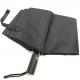 3 Folds 10 Ribs Windproof Fiberglass Frame Umbrella for Men