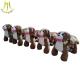 Hansel coin operated amusement animal ride on for kids  plush motorized animals electric