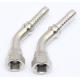 Long Working Life Jic Female 74 Cone Seat Flat Stainless Steel Hose Connector Fittings