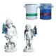 RTV-2 Liquid Silicone Rubber For Polystone Statue Silicone Molding