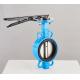 DI/SS/WCB Soft Seated Concentric Wafer Type Butterfly Valve with Customizable Options