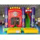 Funny Party Playground Inflatable Games Patrol Cartoon Inflatable Bouncy House With Slide Inflatable Combo For Kids