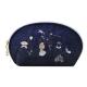 Waterproof 12cm height Polyester Cosmetic Bag For Women