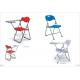 mutilfunction foldable plastic chair with writing board