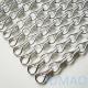 Door Chain Link Fence Curtains Aluminium Chain Link Fly Screens ODM