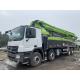 Used Zoomlion 180m3/H Concrete Pump Truck With 6 Boom Section
