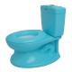Blue Plastic Baby Potty Training Toilet Seat with Print Pattern for Children