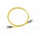 2.0mm FC To ST Two Cores Fiber Optic Patch Cable Single Mode With PVC
