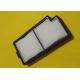 Activated Carbon Heavy Excavator Aircon Filter Spare Parts Large Dust Capacity  Hygiene Necessities