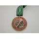 Zinc Alloy Die Cast Medals /  High Polishing Gymnastics Sports Day Medals