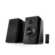 Wooden Bookshelf Speakers With TWO-WAY Audio Crossover and Medium Bass for Sound