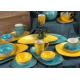 SGS Porcelain Vintage Color Dinnerware Set For Banquet Halls