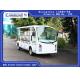 11 Person 4 Wheels Electric Tourist Car / Electric Sightseeing Bus With Vacuum