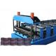 CE Glazed Tile Sheet Metal Roll Forming Machines , Roofing Sheet Making Machine