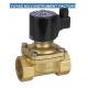 1/8＂3mm Electric Brass Natural Gas Solenoid Valve Direct Acting 24VDC
